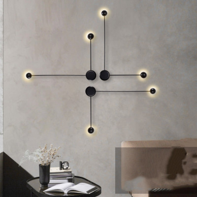Бра Pin Wall Light A Black