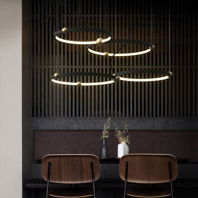 Подвесной кольцевой светильник PLANETARY D30+40