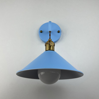 Бра с подвесным плафоном BRAID WALL Blue