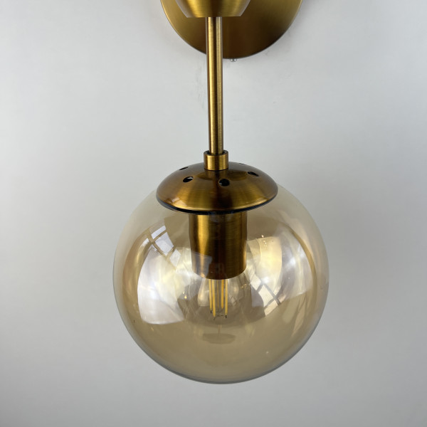 Бра Modo Sconce 2 Globes Gold от ImperiumLoft