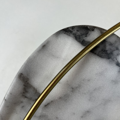 Настенный светильник CLAM Белый мрамор