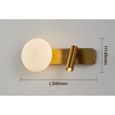 Настенный светильник BODVAR Left XL