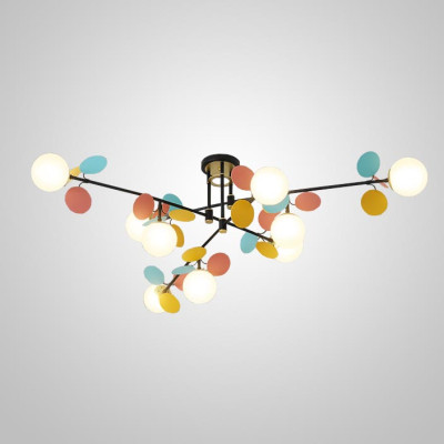 Потолочная люстра Light of MATISSE B D120 Gold White