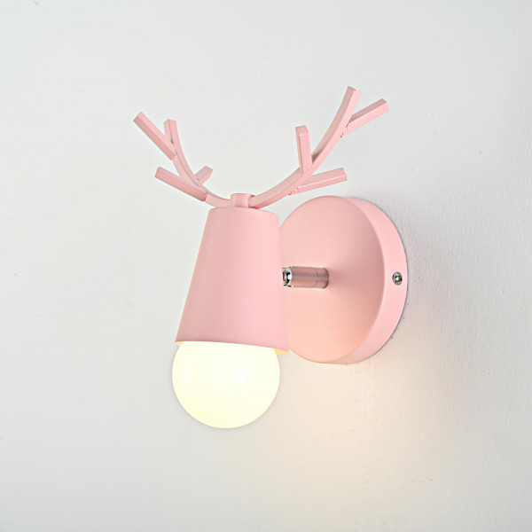 Бра с рожками DEER A Pink от ImperiumLoft