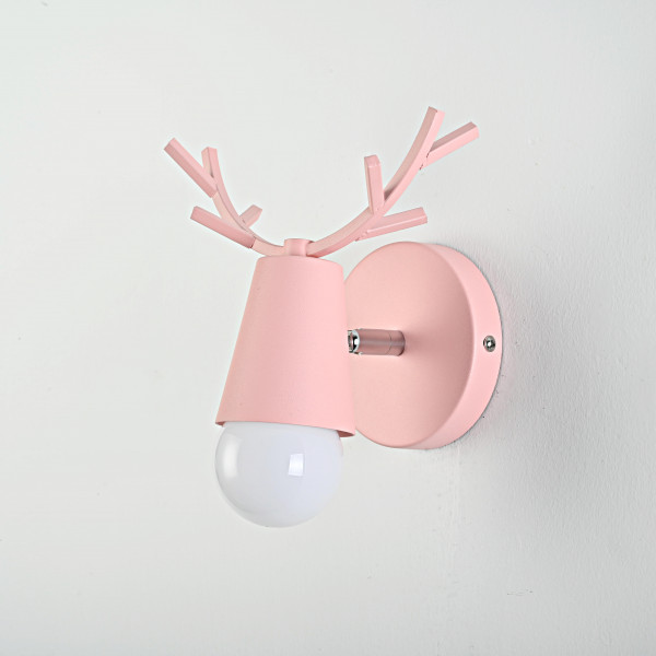 Бра с рожками DEER A Pink от ImperiumLoft