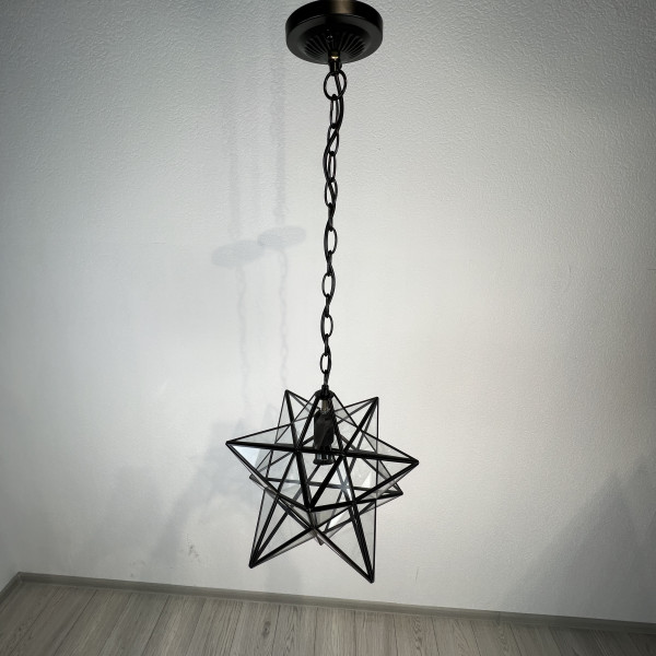 Люстра Black Star Clear Glass 35 см от ImperiumLoft