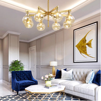 Подвесная люстра Carmella Globe PENDANT 10