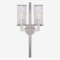 Бра Liaison Double Arm Sconce Хром