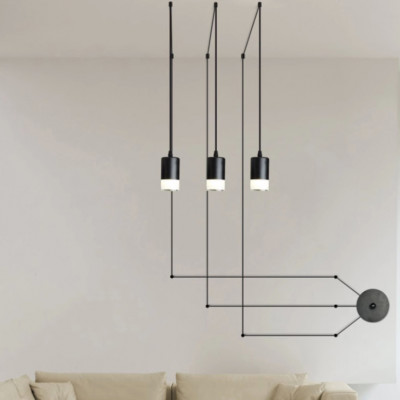 Подвесной светильник Via Wireflow polyhedral 0363 FreeForm Suspension lamp