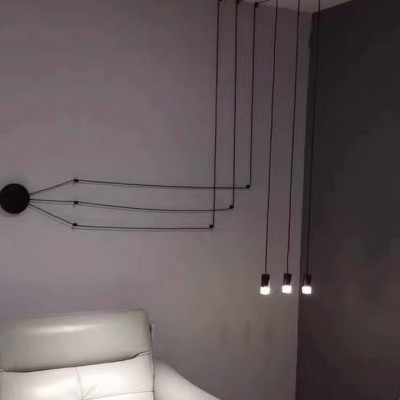 Подвесной светильник Via Wireflow polyhedral 0363 FreeForm Suspension lamp