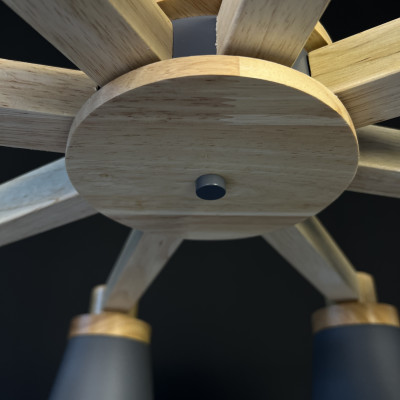 Потолочная люстра PROP 8 Grey