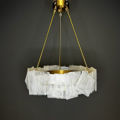 Подвесная люстра Frost Patterns & Brass D60