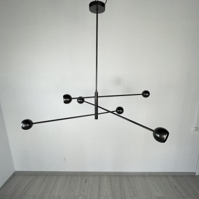 Люстра на штанге SALME L6 A Black