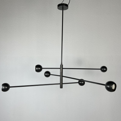 Люстра на штанге SALME L6 A Black