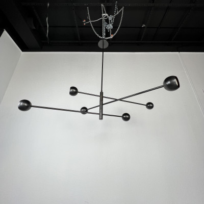 Люстра на штанге SALME L6 A Black