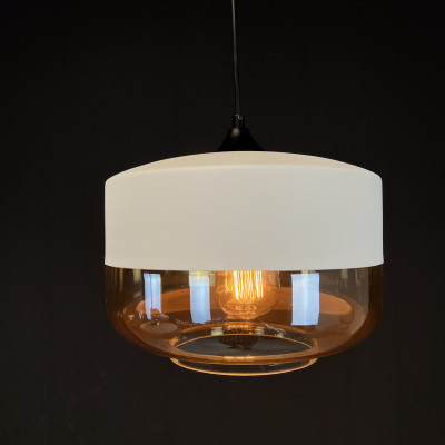 Подвесной светильник NORD D D25 White/Amber