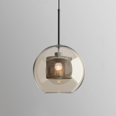 Подвесной светильник CATCH AMBER Pear L D30