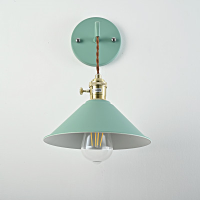 Бра с подвесным плафоном BRAID WALL Green