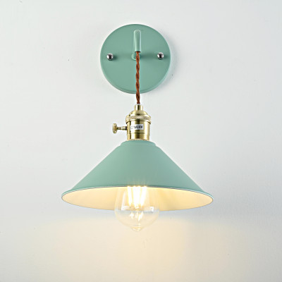 Бра с подвесным плафоном BRAID WALL Green