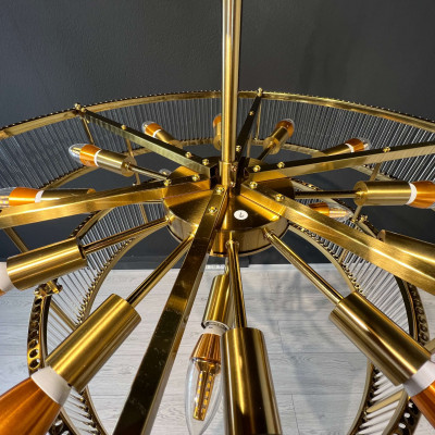 Люстра на штанге RH Marais Round Chandelier D80
