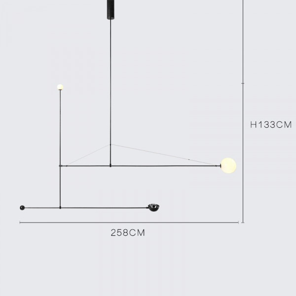 Подвесной светильник LINES K от ImperiumLoft