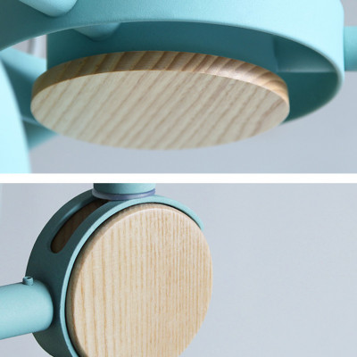 Люстра на штанге ROLLA 3 Gray