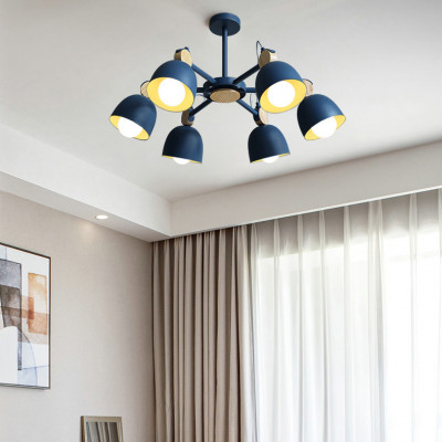 Люстра на штанге ROLLA 3 Gray