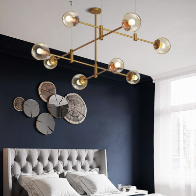 Люстра на штанге GAP золото