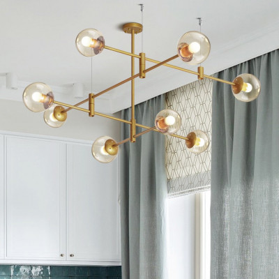 Люстра на штанге GAP золото