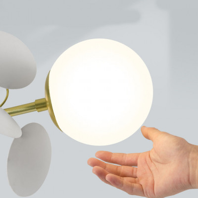 Потолочная люстра Light of MATISSE B D80 Gold Multicolor