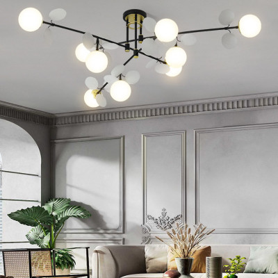 Потолочная люстра Light of MATISSE B D120 Black Multicolor