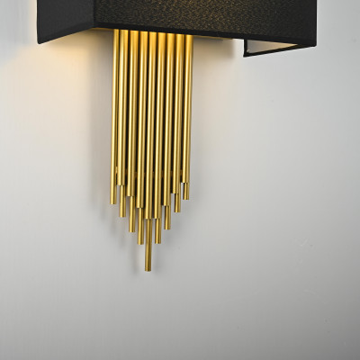 Бра Sohne CG 90-0009 FIORE Black H65 W29