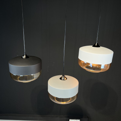 Подвесной светильник NORD D D25 Gray/Amber