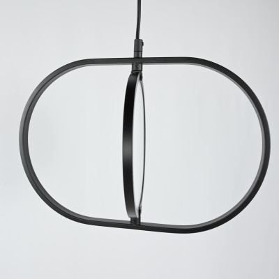 Подвесной светильник ARVET горизонтальный Черный