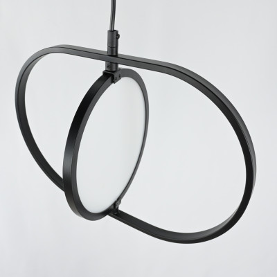 Подвесной светильник ARVET горизонтальный Черный