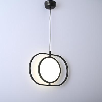 Подвесной светильник ARVET горизонтальный Черный