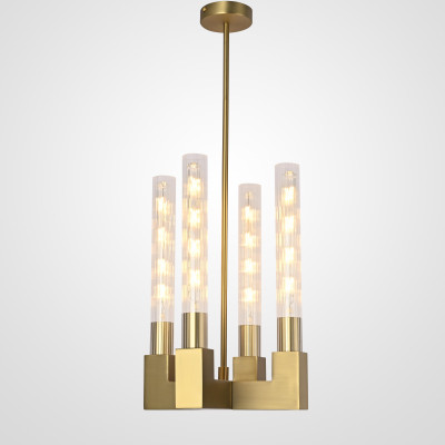 Люстра CANELLE Pendant lamp 4 Modern Brass