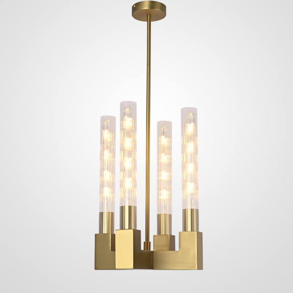 Люстра CANELLE Pendant lamp 4 Modern Brass от ImperiumLoft