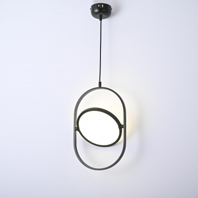 Подвесной светильник ARVET вертикальный Чёрный