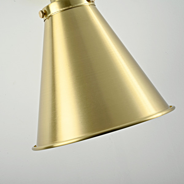 Бра Cone 20th c.Factory Filament Gold II от ImperiumLoft