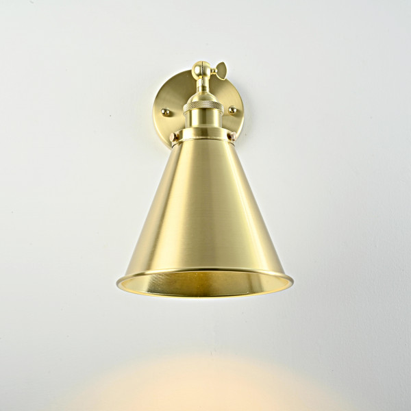 Бра Cone 20th c.Factory Filament Gold II от ImperiumLoft