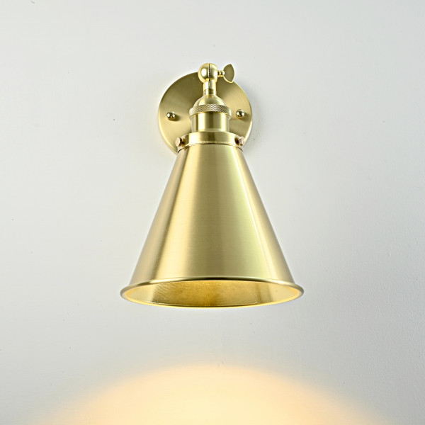 Бра Cone 20th c.Factory Filament Gold II от ImperiumLoft