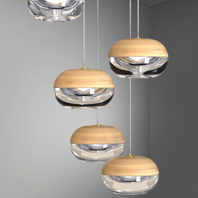 Подвесной светильник ODVEIG light brown