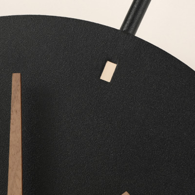 Настенные часы NINNA Black 3000К