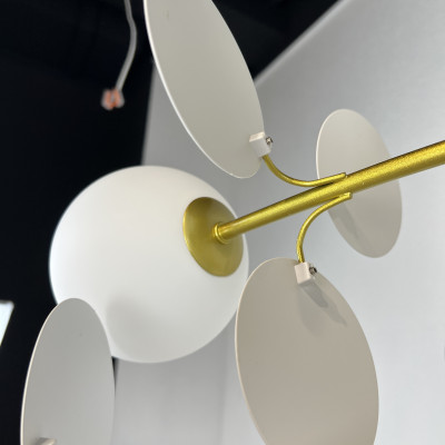 Потолочная люстра Light of MATISSE B D80 Gold White