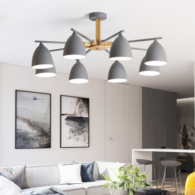 Потолочная люстра NOA 3 Gray