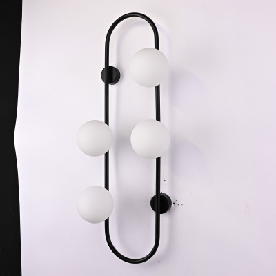 Настенное бра HOOP WALL H77 Black