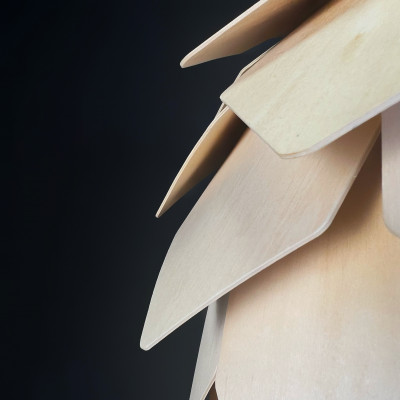 Подвесной светильник Crimea Pine Cone natural wood D50