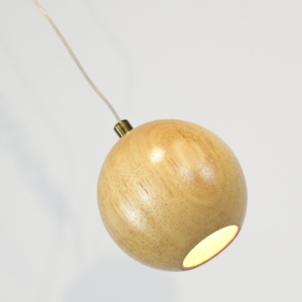 Подвесной светильник Lofter Wooden Sphere от ImperiumLoft