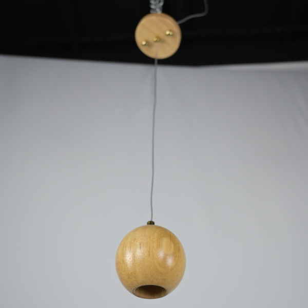 Подвесной светильник Lofter Wooden Sphere от ImperiumLoft